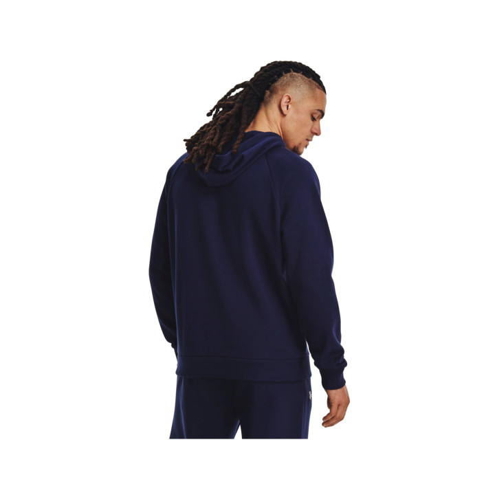 UA RIVAL FLEECE LOGO HD-GRN
