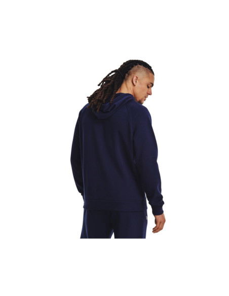 UA RIVAL FLEECE LOGO HD-GRN