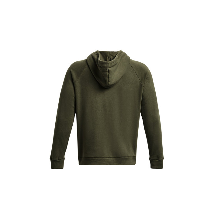 UA RIVAL FLEECE LOGO HD-GRN