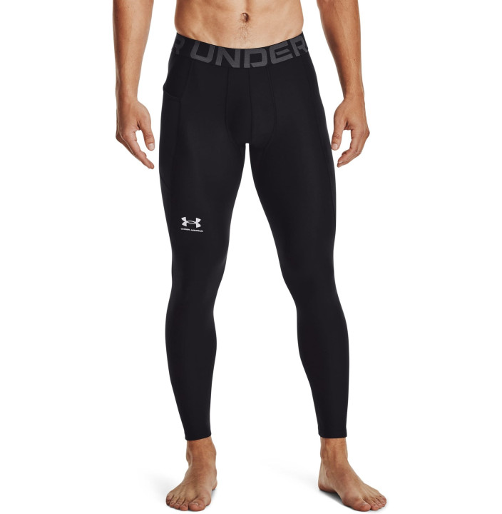UA HG ARMOUR LEGGINGS-BLK