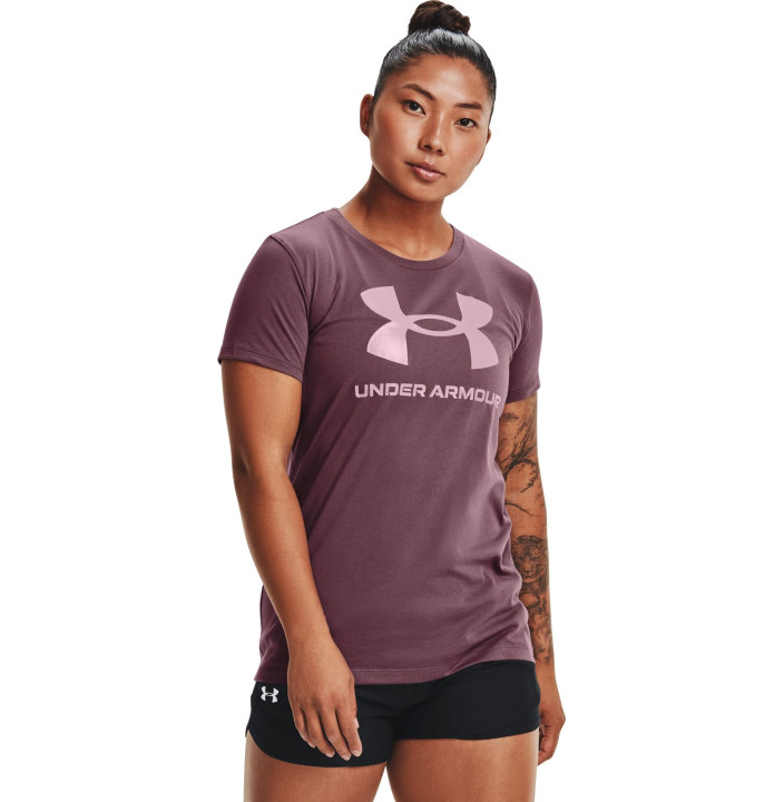 UA W SPORTSTYLE LOGO SS---------