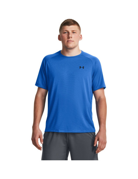 UA TECH 2.0 SS TEE NOVELTY-BLU