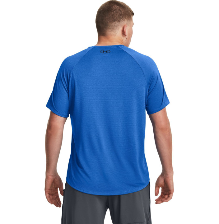 UA TECH 2.0 SS TEE NOVELTY-BLU