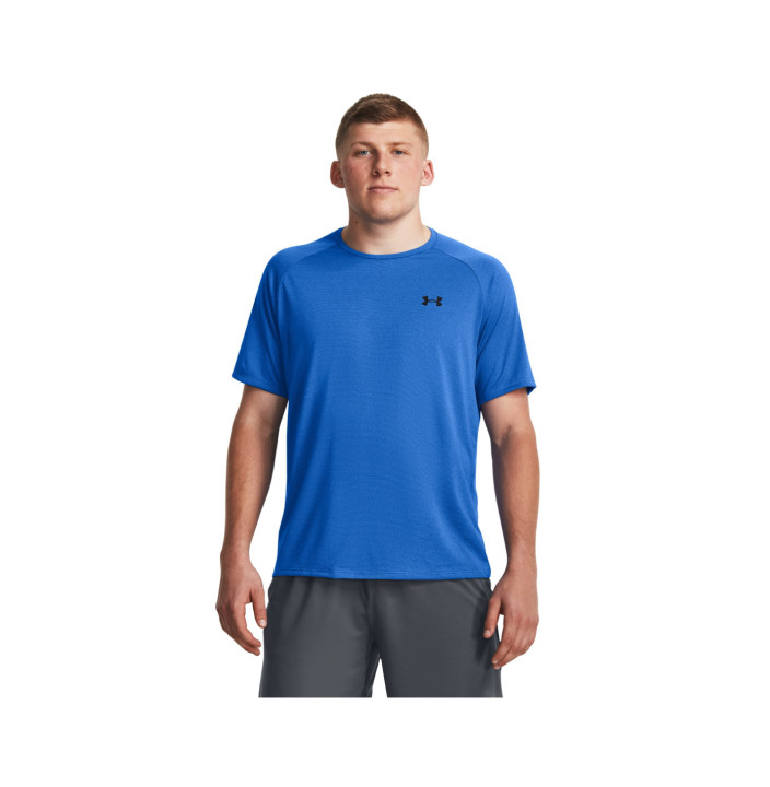 UA TECH 2.0 SS TEE NOVELTY-BLU