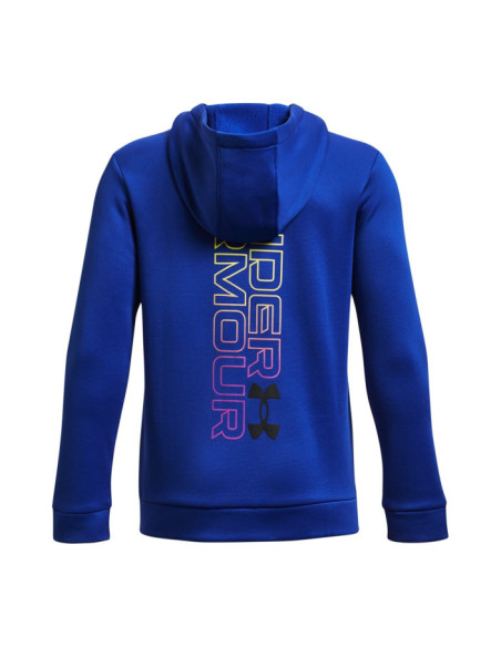 UA ARMOUR FLEECE GRAPHIC HD-BLU