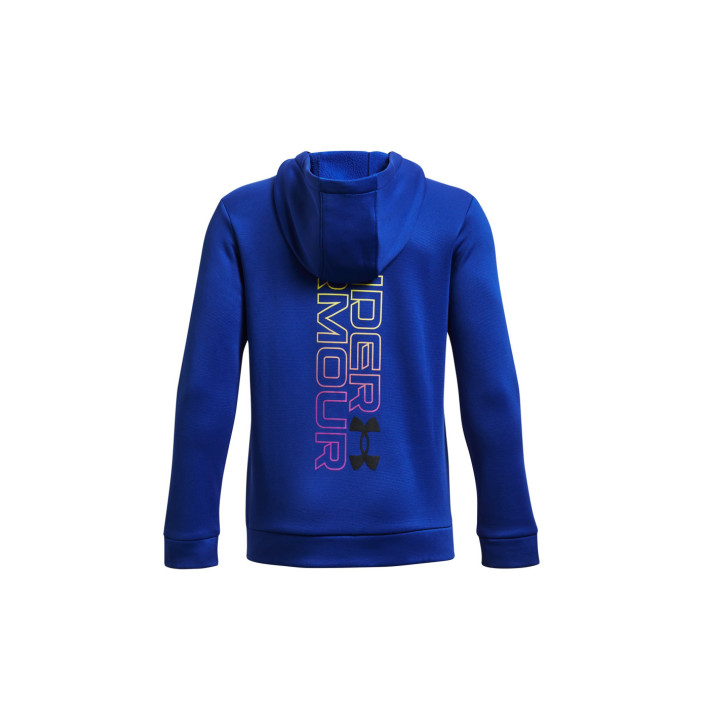 UA ARMOUR FLEECE GRAPHIC HD-BLU