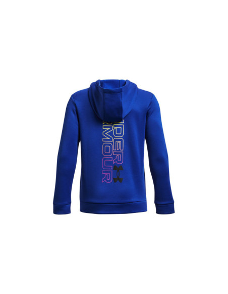 UA ARMOUR FLEECE GRAPHIC HD-BLU