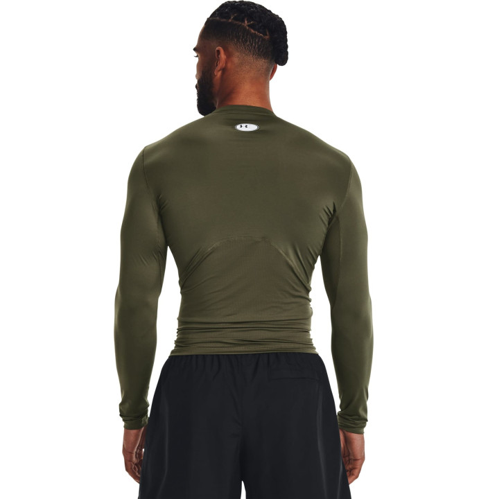 UA HG ARMOUR COMP LS-GRN