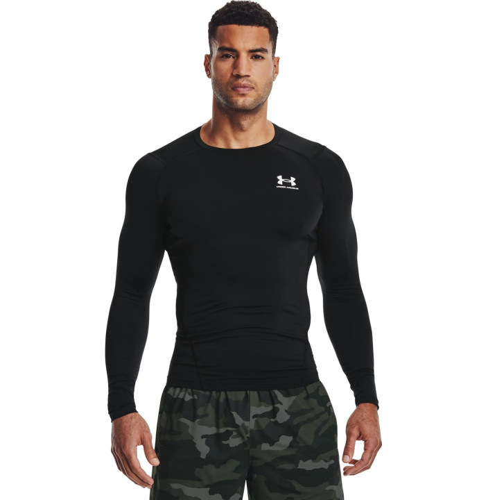 UA HG ARMOUR COMP LS-GRN