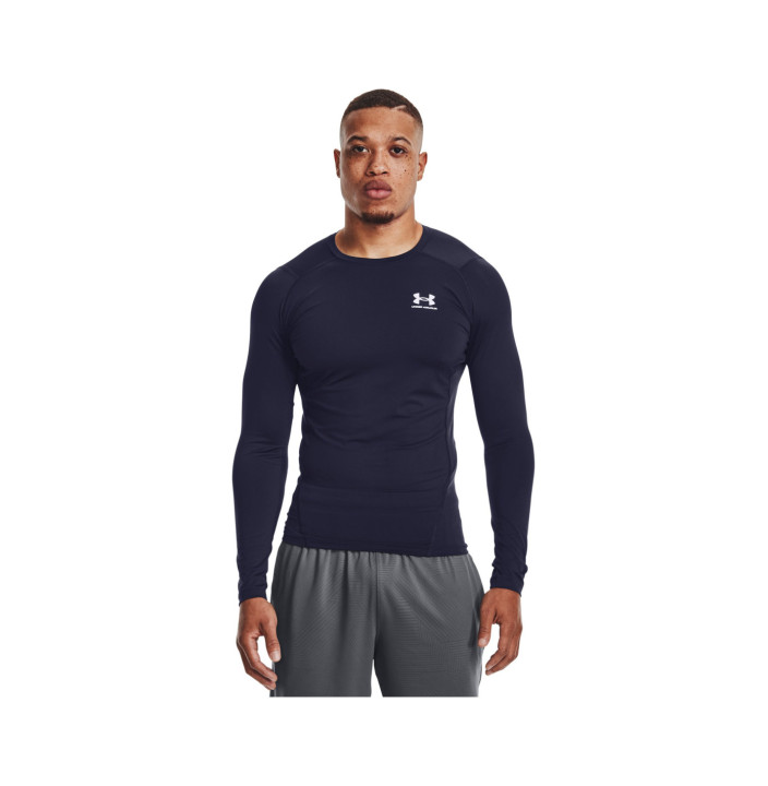 UA HG ARMOUR COMP LS-GRN