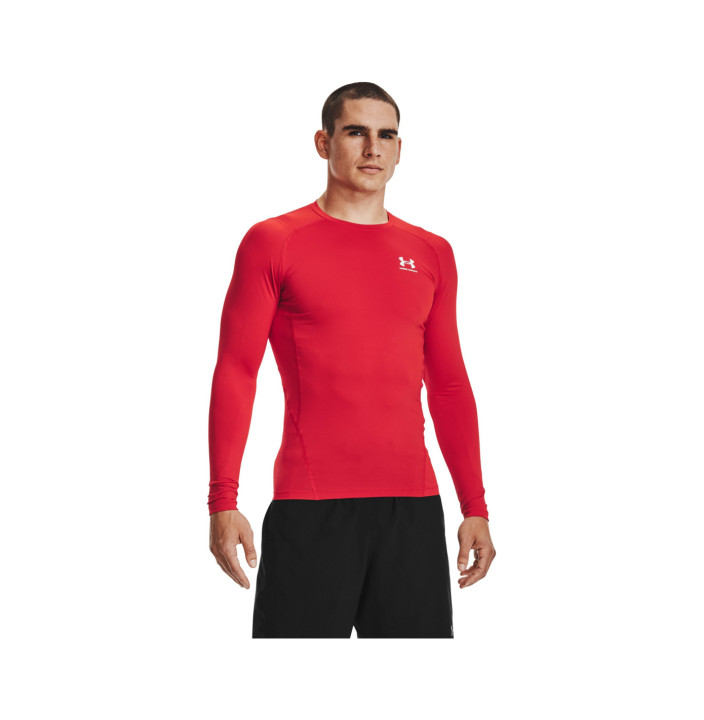 UA HG ARMOUR COMP LS-GRN