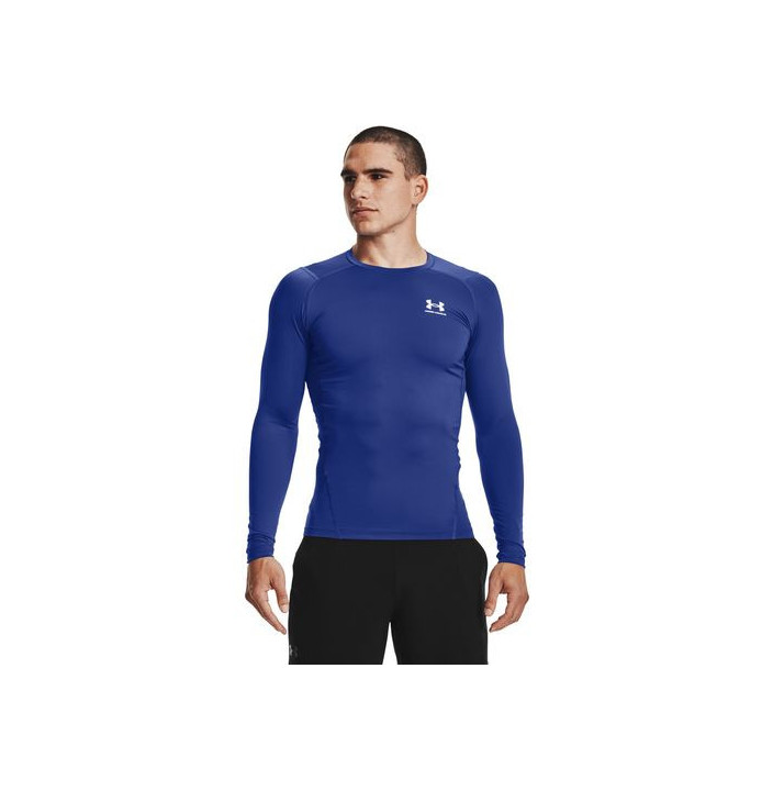 UA HG ARMOUR COMP LS-GRN