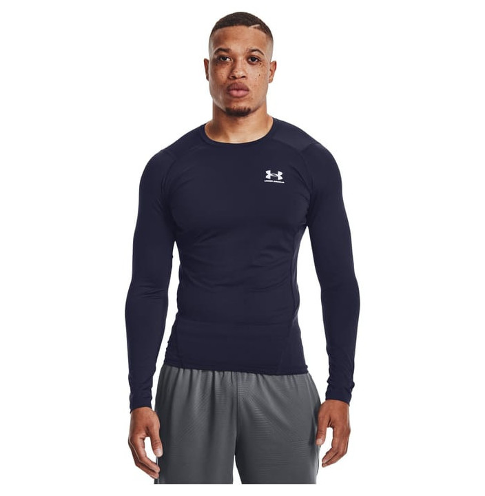 UA HG ARMOUR COMP LS-GRN