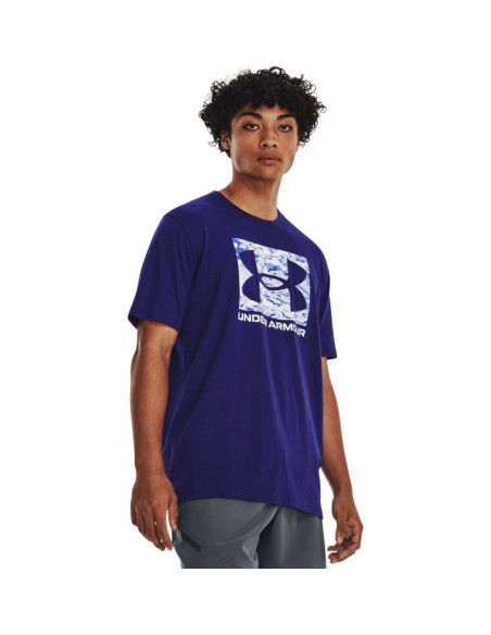 UA ABC CAMO BOXED LOGO SS