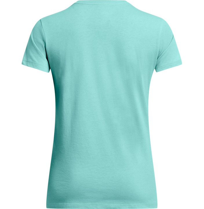 UA W SPORTSTYLE LOGO SS-BLU