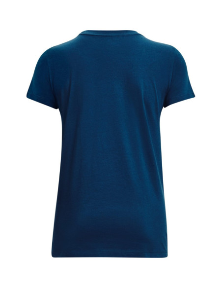 UA W SPORTSTYLE LOGO SS-BLU