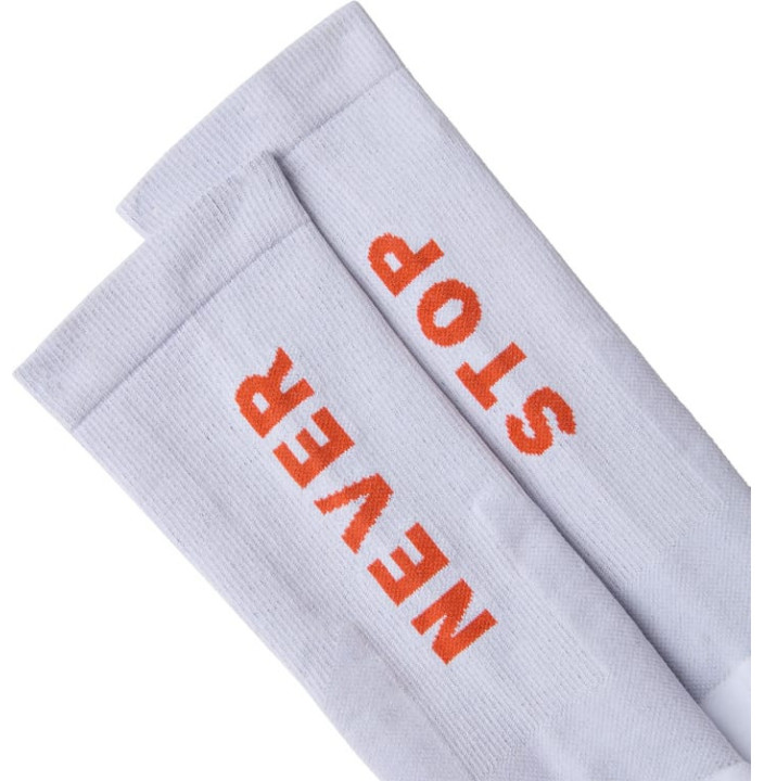 NEVER STOP TRAIL RUN CREW SOCK
