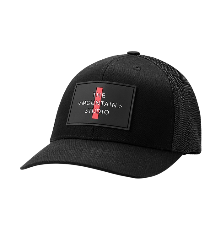 MESH CROSS LOGO CAP