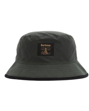 BARBOUR FIELD WAX BUCKET HAT