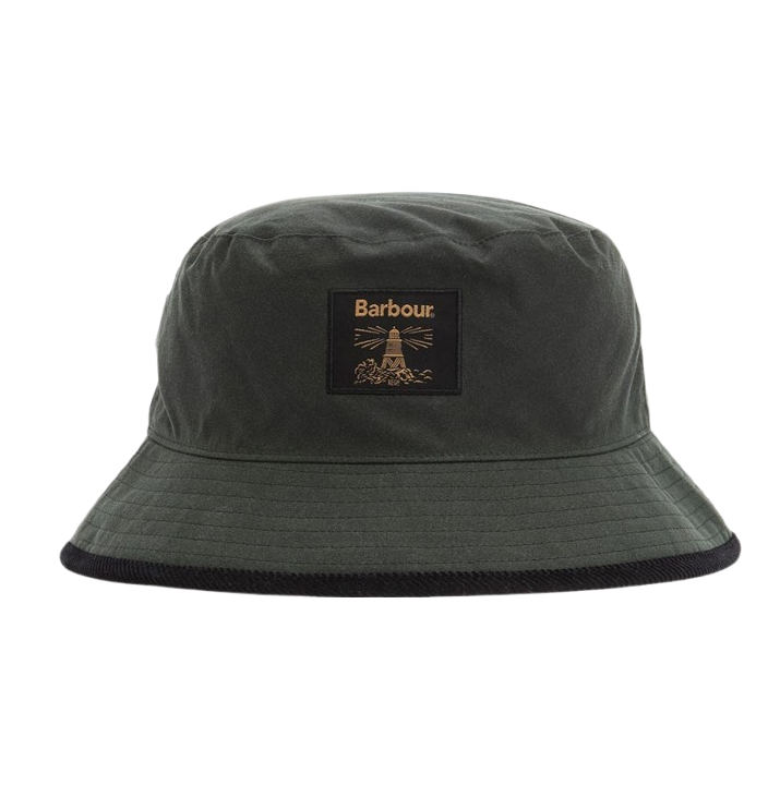 BARBOUR FIELD WAX BUCKET HAT