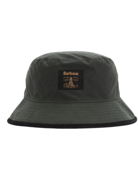 BARBOUR FIELD WAX BUCKET HAT