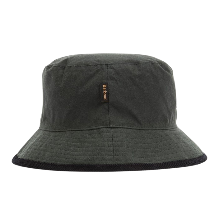 BARBOUR FIELD WAX BUCKET HAT