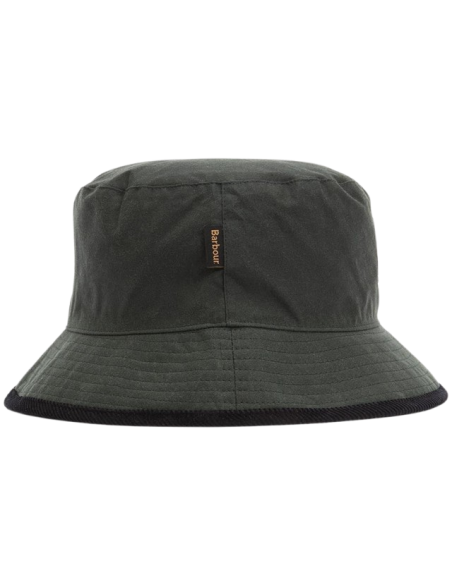 BARBOUR FIELD WAX BUCKET HAT