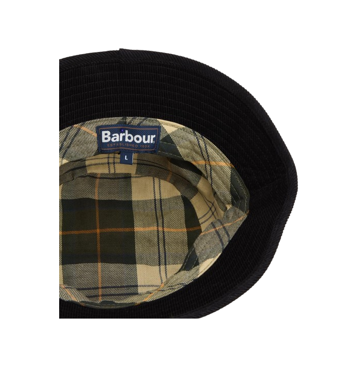 BARBOUR FIELD WAX BUCKET HAT