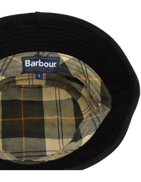 BARBOUR FIELD WAX BUCKET HAT