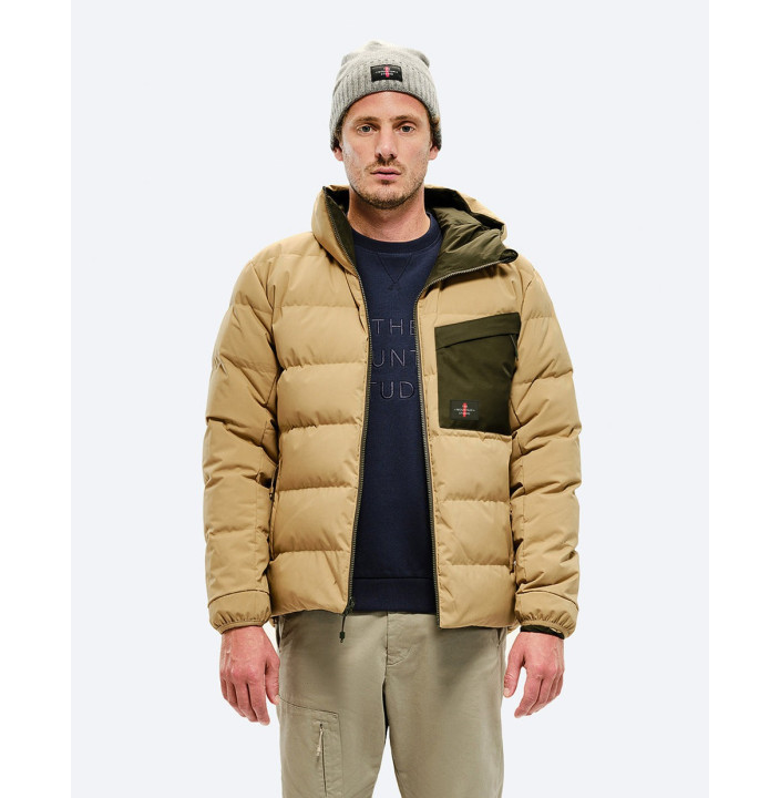 GORE-TEX WINDSTOPPER REVERSIBLE DOWN HOOD JACKET