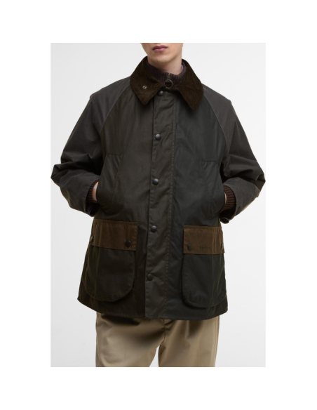 BARBOUR PATCHWORK OS BEDALE WAX JACKET BARBOUR PATCHWORK OS BEDALE WAX JACKET