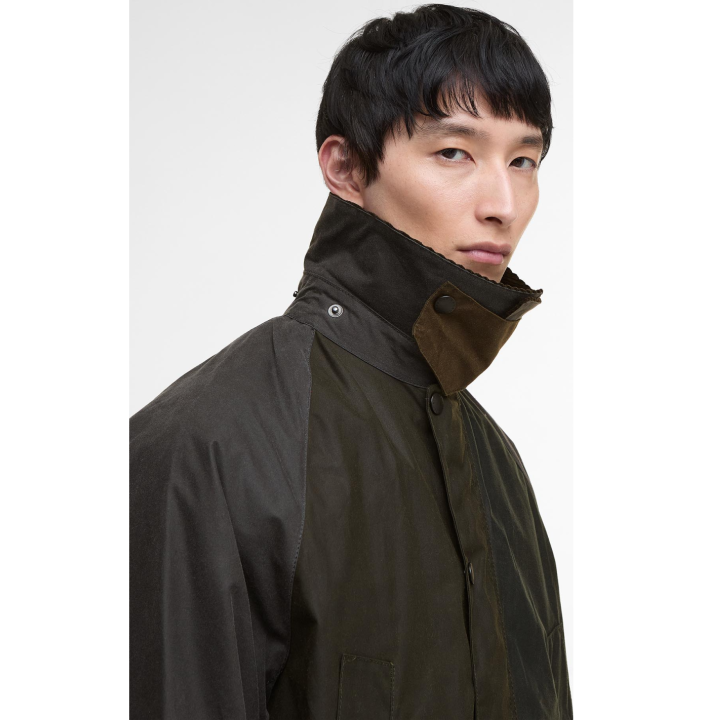 BARBOUR PATCHWORK OS BEDALE WAX JACKET