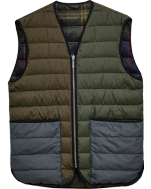 BARBOUR REVERSIBLE DOWN FILLED LINER