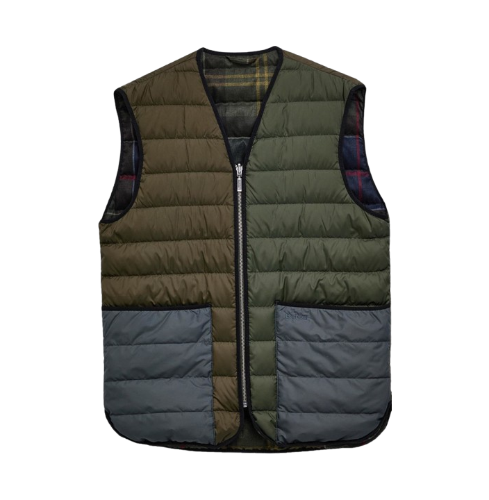 BARBOUR REVERSIBLE DOWN FILLED LINER