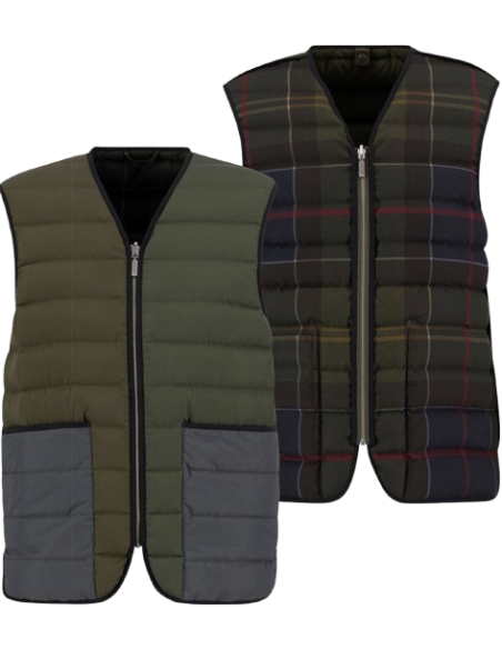 BARBOUR REVERSIBLE DOWN FILLED LINER