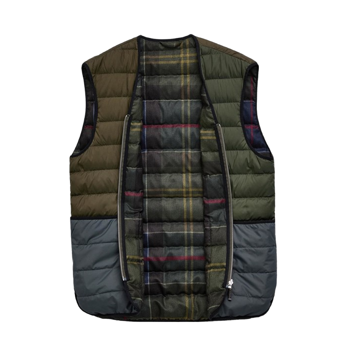 BARBOUR REVERSIBLE DOWN FILLED LINER