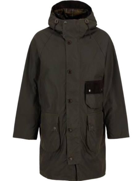 BARBOUR SOLWAY TRENCH WAX COAT