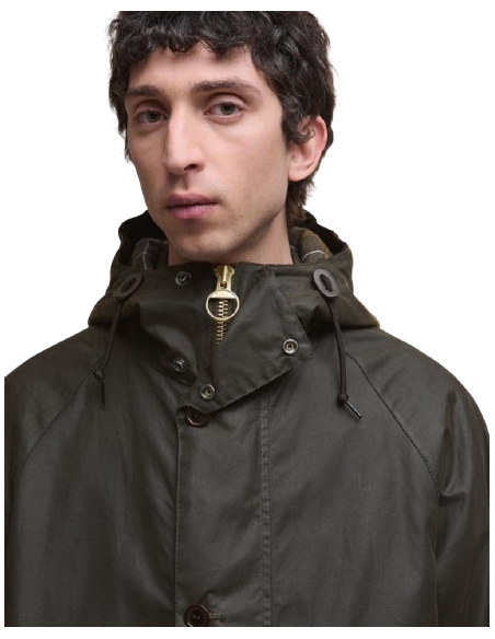 BARBOUR SOLWAY TRENCH WAX COAT