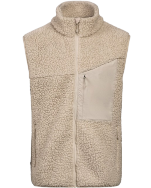 SOFT WOOL PILE VEST