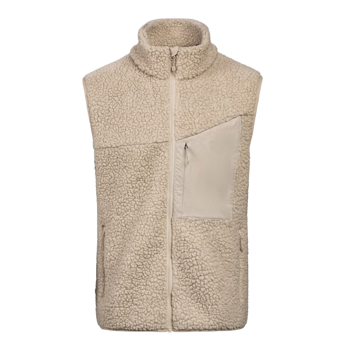 SOFT WOOL PILE VEST