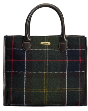 BARBOUR BARRHILL TARTAN TOTE BAG