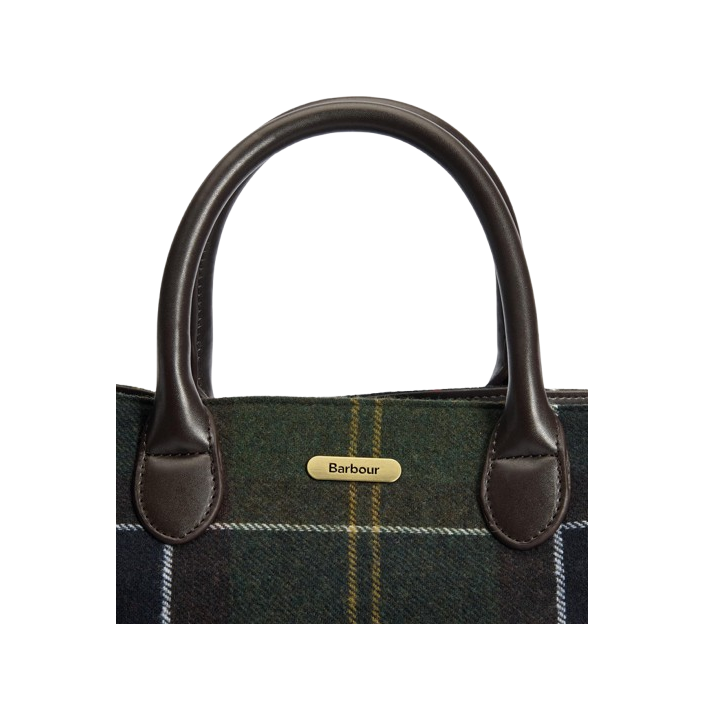 BARBOUR BARRHILL TARTAN TOTE BAG