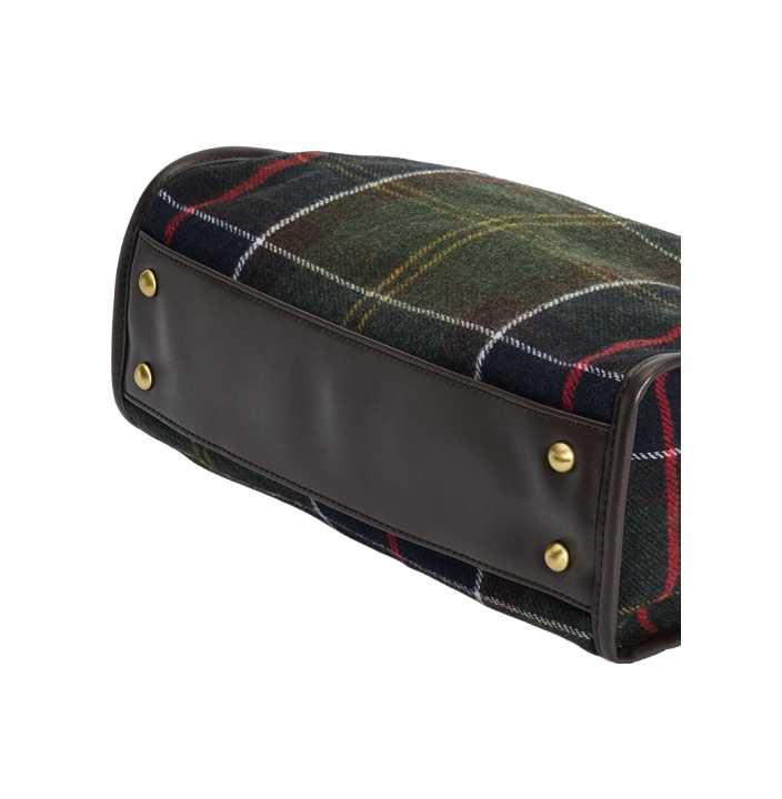 BARBOUR BARRHILL TARTAN TOTE BAG