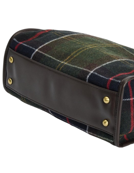 BARBOUR BARRHILL TARTAN TOTE BAG