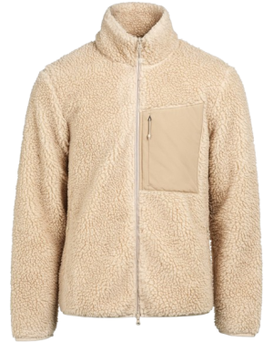 SOFT WOOL PILE JACKET