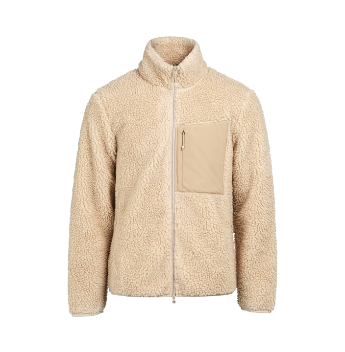 SOFT WOOL PILE JACKET