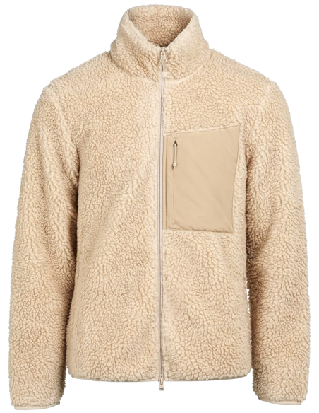 SOFT WOOL PILE JACKET