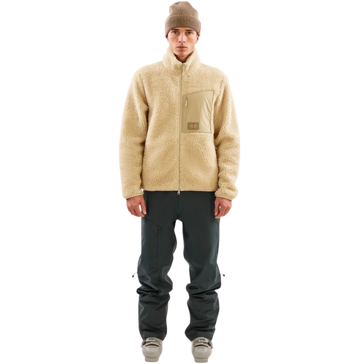 SOFT WOOL PILE JACKET