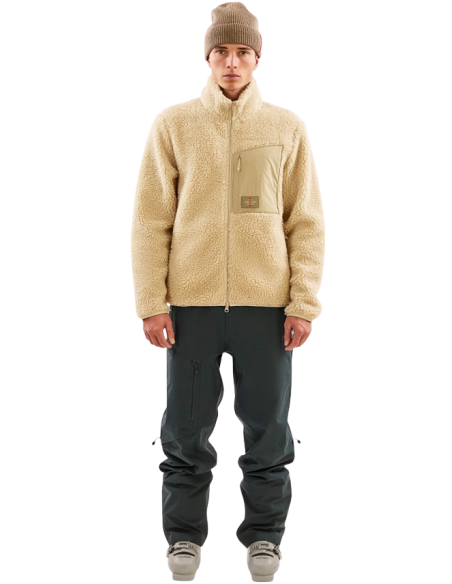 SOFT WOOL PILE JACKET