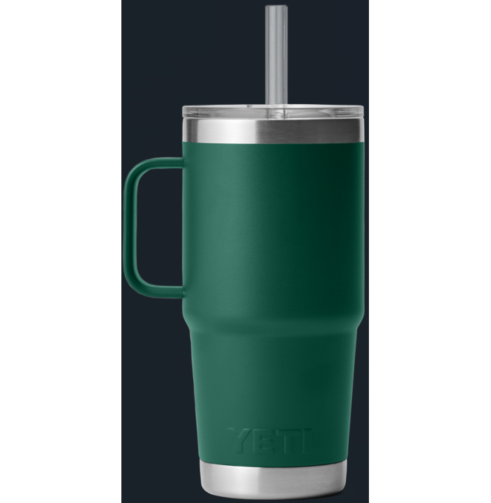 RAMBLER 25 OZ STRAW MUG